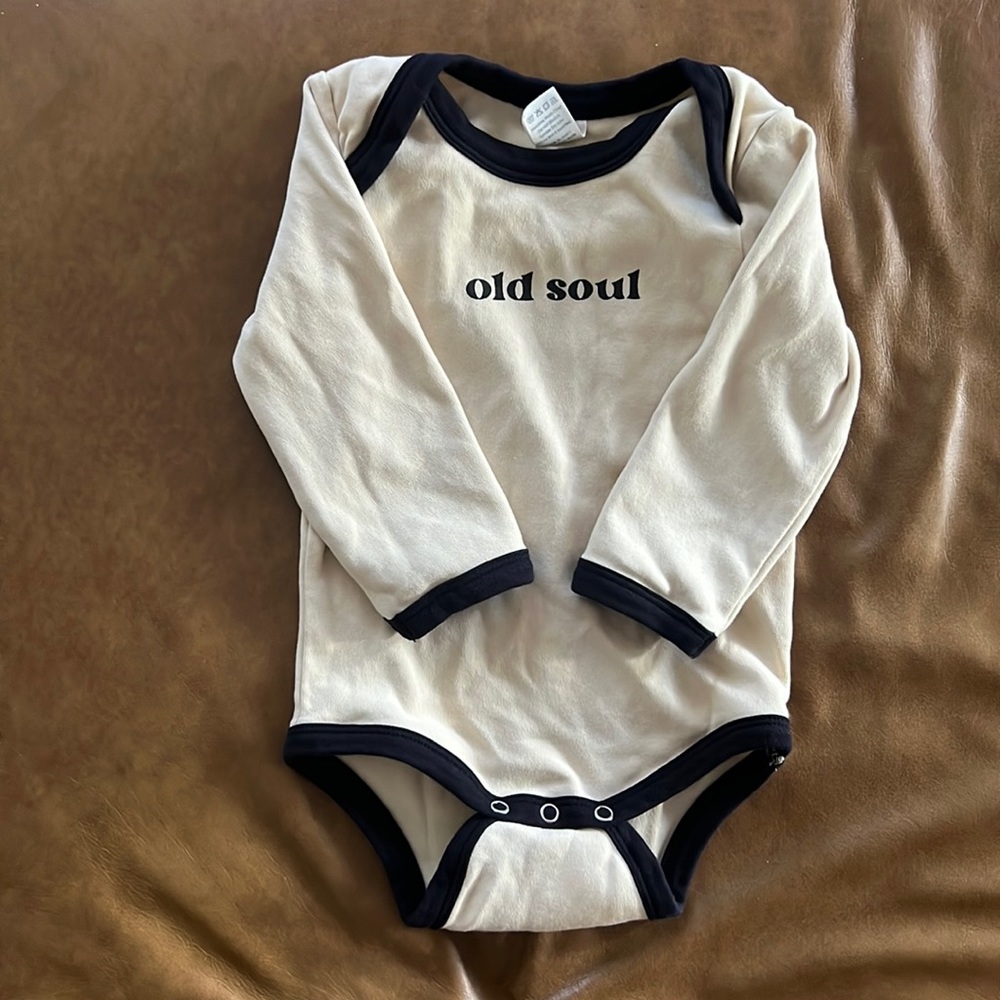 Kate Quinn “old soul” onesie